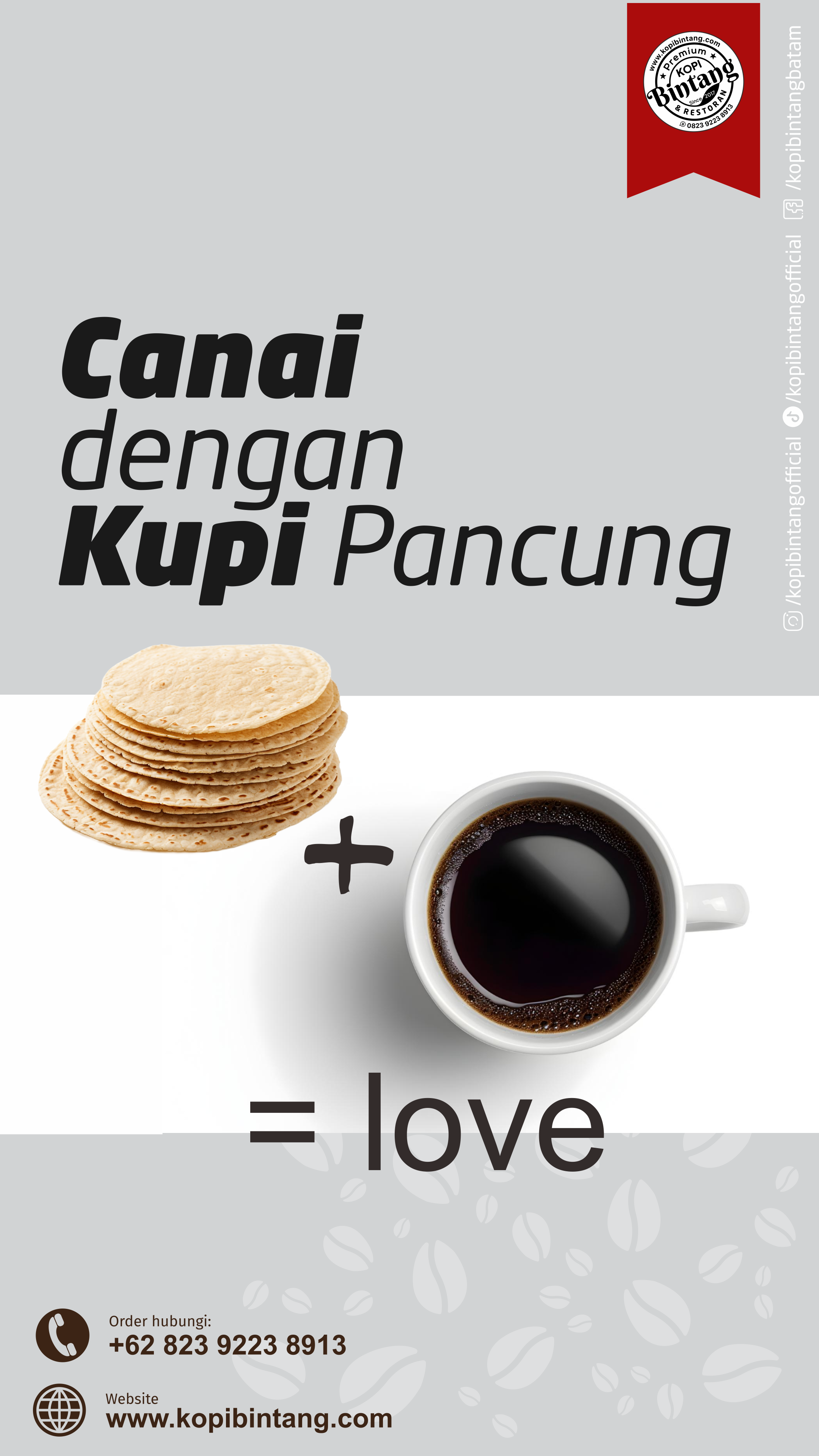 Kopi BINTANG Canai Kupi Pancong
