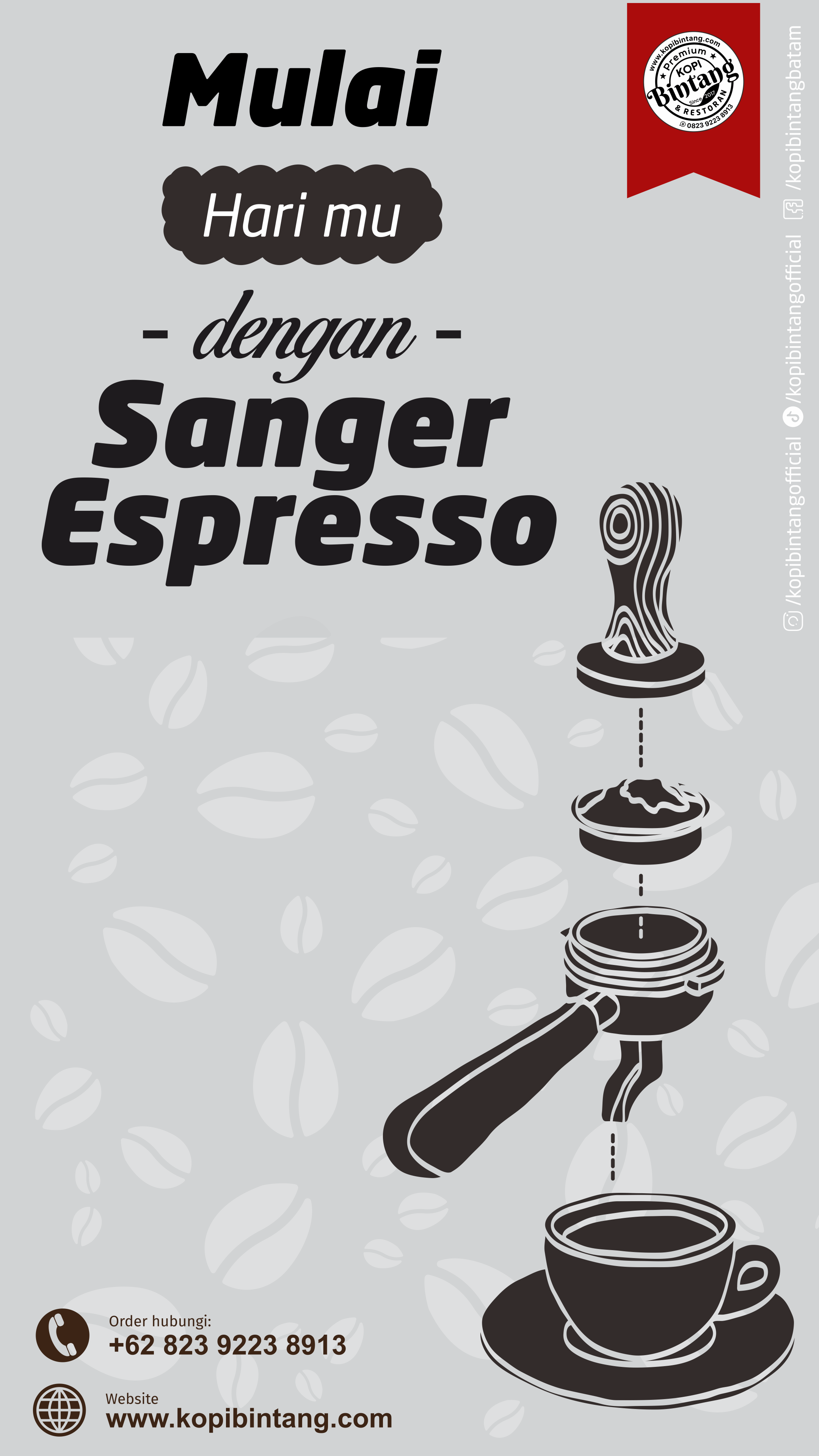 Kopi BINTANG Sanger Espresso